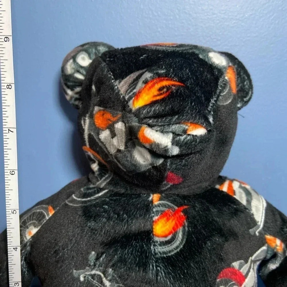 🐣4 for $20🥚 Custom/Homemade Unofficial Harley Davidson/Biker Teddy Bear - Picture 3 of 11